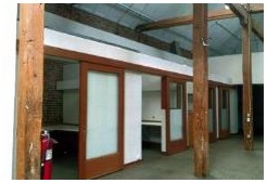 Before: another typical corridor space in offices before construction